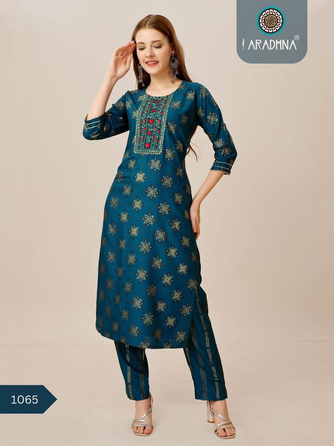 Aradhna Designer Kurtis With Bottom Catalog